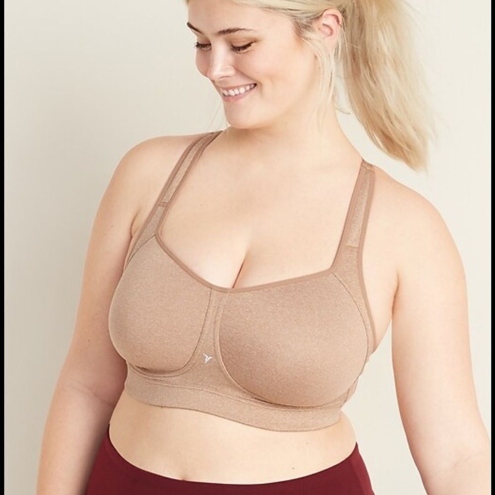 Old navy go dry High-Support Plus-Size Sports Bra 2X